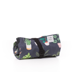 Tekergő, több mint pelenkázó alátét - SOFTSHELL szobanövényes