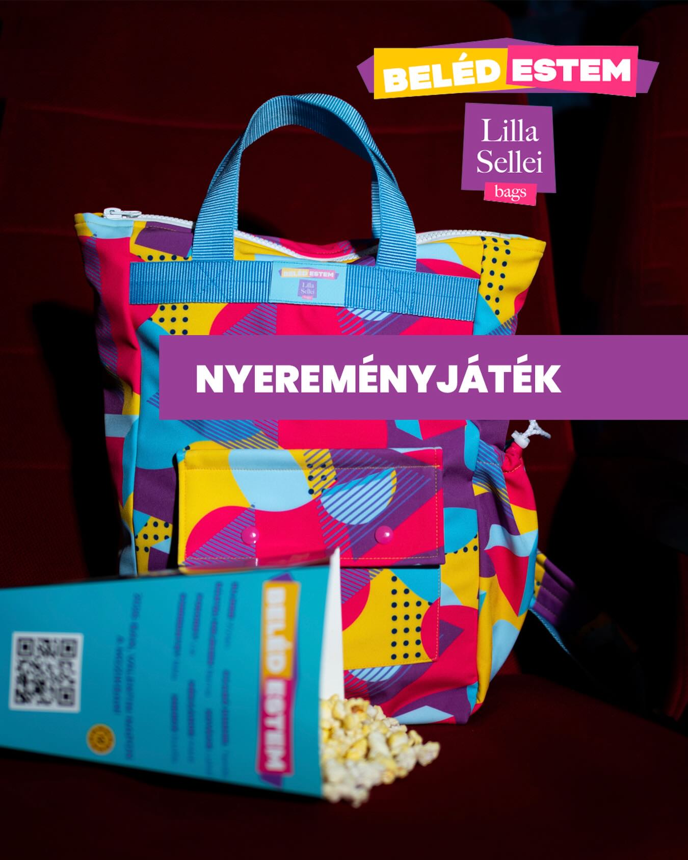 Nézd meg a hosszúhétvégén a @beledestemmozifilm filmet a @netflixhu műsorán, játssz és ünnepeld velünk a Lilla Sellei Bags x Beléd estem kollekciót! 

Mit kell tenned? Írd meg, milyen, klasszikus 90-es években népszerű italt kever a @liapokorny által megformált doktornő a filmbeli rendezőnek!

A helyes válaszadók között kisorsolunk egy Beléd estem ajándékcsomagot: 
egy LSB x Beléd estem mini extra hátizsákot valamint egy pénztárcát, egy Beléd estem bögrét, cukorkát, popcornt és a filmből jól ismert noteszt!

A játék időtartama: 2026.05.22. 2026.05.26.

A nyertest a játék vége után 24 órán belül itt a posztban tesszük közzé. A sorsolást véletlenszerű kommentválasztó weboldalon keresztül bonyolítjuk.

Sorsolást követő kapcsolatfelvétel után a táskát és a nyereményeket Foxposttal küldjük a nyertesnek. 

/A nyeremény készpénzre nem váltható és nem átruházható. Kézbesítés csak magyarországi címre lehetséges. A játékban 18. életévét betöltött magánszemély vehet részt. A nyereményjátékot az Instagram semmilyen formában nem szponzorálja és nem áll kapcsolatban vele. A felajánlásokat a szervezők biztosítják. A játékban résztvevők elfogadják az Instagram szabályzatát./ #lillaselleibags #beledestemmozifilm #win