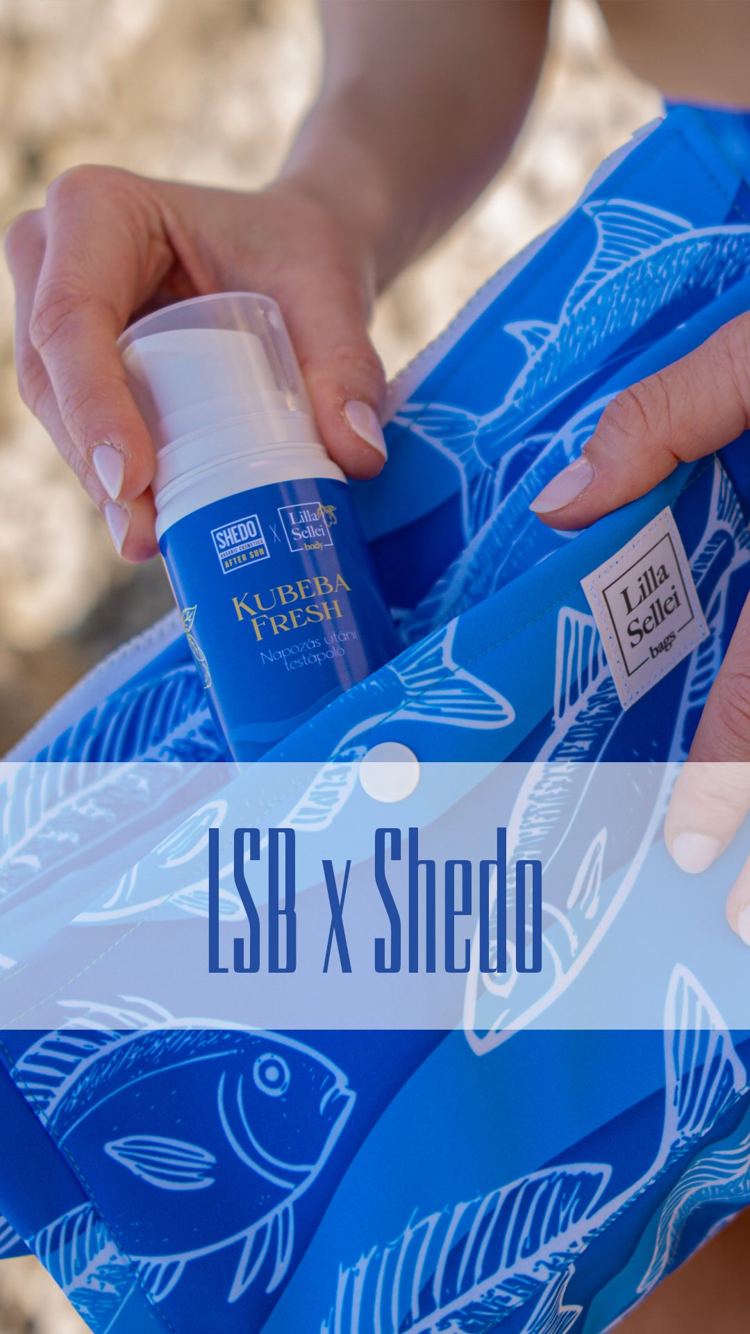 Én hiszek abban, hogy a hazai, kis márkák együttműködésekkel hatalmas mértékbe tudják segíteni egymást. A @shedocosmetics kozmetikai branddel nem először dolgozunk együtt, de míg tavaly mi készítettünk egy terméket, pontosabban egyedi mintás táskákat az ő termékeikhez, addig idén fordult a kocka. Halász Dóri, a Shedo márka alapítója napozás utáni krémet alkotott, ami a mi kollekcióbemutatónkon debütál majd, és aminek a csomagolását az ADRIA gyűjtemény táskáin és fürdőruháin megjelenő mintába öltöztették. /// A videóban látható papucsért köszönet @batz.hu és @rekavago_official /// #lillaselleibags #waterproofbags #summer2026 #summerinpiran