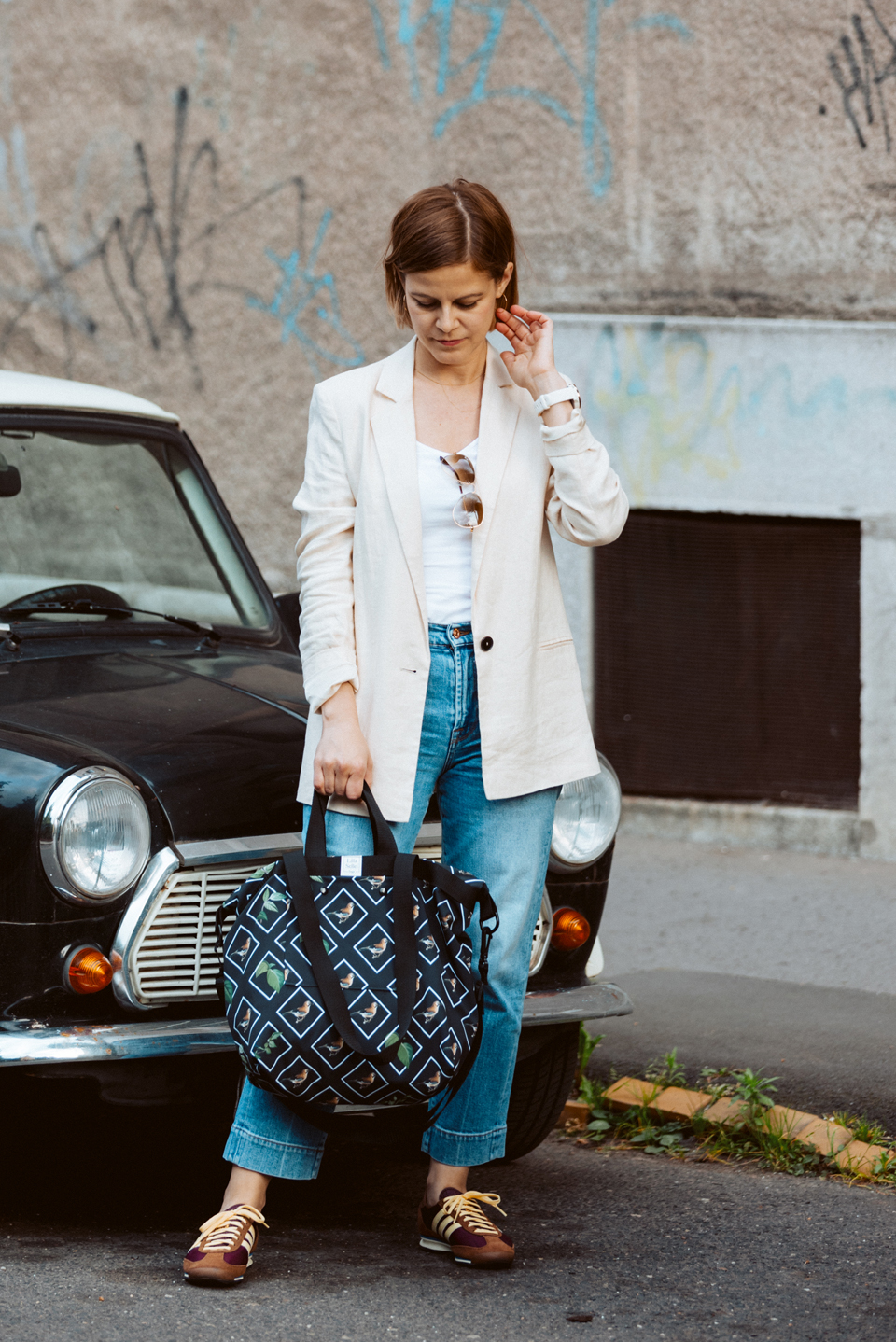 Variálható válltáska - SOFTSHELL szajkó - Image 7